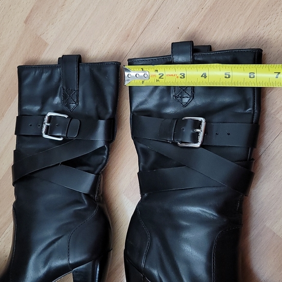 Kors Michael Kors Platform Leather Pull On Boots - Picture 6 of 12